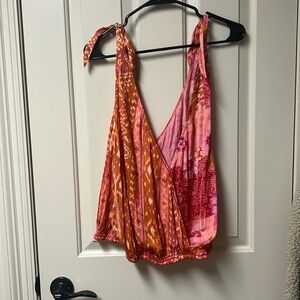 Free People lemonade combo bandana top